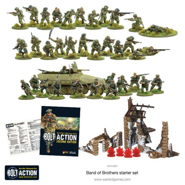 Bolt Action 2nd Edition Starter Set Band of Brothers